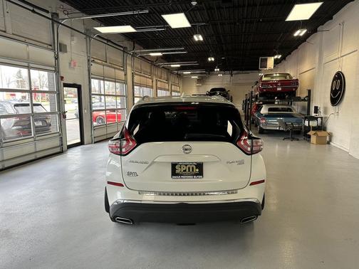 Pearl White 2018 Nissan Murano Platinum