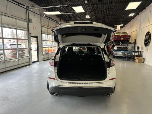 Pearl White 2018 Nissan Murano Platinum