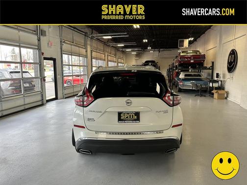 Pearl White 2018 Nissan Murano Platinum