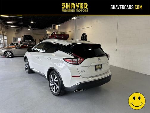 Pearl White 2018 Nissan Murano Platinum