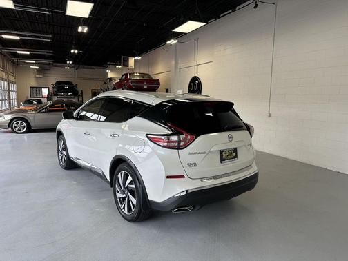 Pearl White 2018 Nissan Murano Platinum