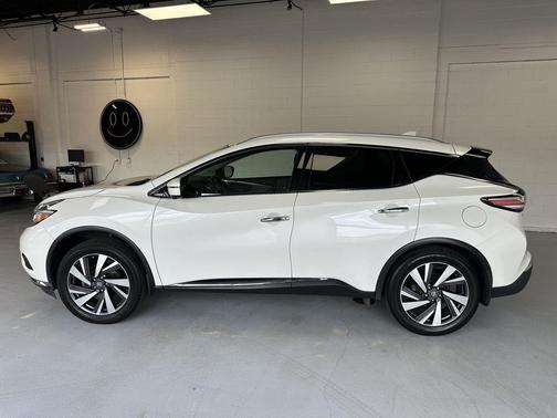 Pearl White 2018 Nissan Murano Platinum
