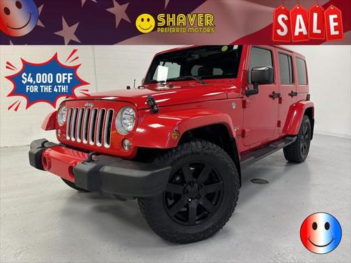 2016 Jeep Wrangler Unlimited Sahara