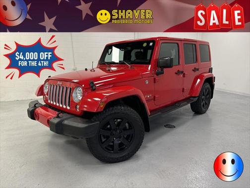 2016 Jeep Wrangler Unlimited Sahara