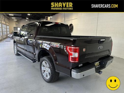 RED 2018 Ford F-150 XLT