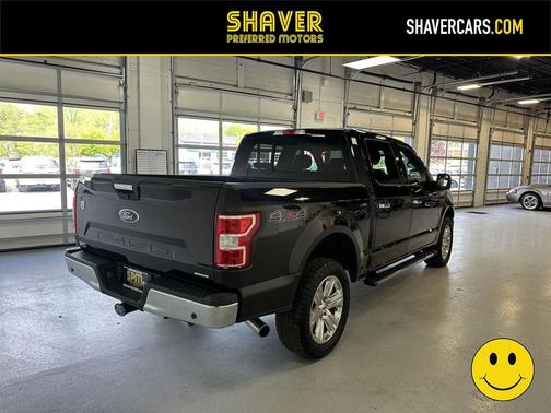 RED 2018 Ford F-150 XLT