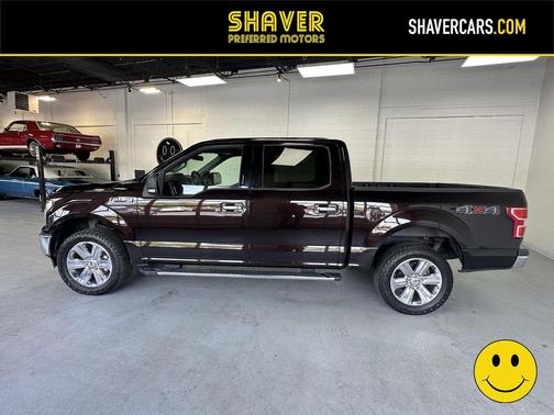 RED 2018 Ford F-150 XLT
