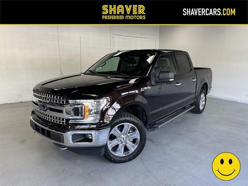 RED 2018 Ford F-150 XLT