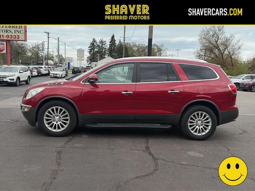Crystal Red Tintcoat 2012 Buick Enclave Leather
