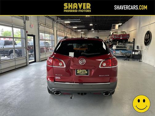 Crystal Red Tintcoat 2012 Buick Enclave Leather