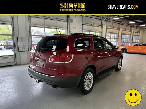 Crystal Red Tintcoat 2012 Buick Enclave Leather