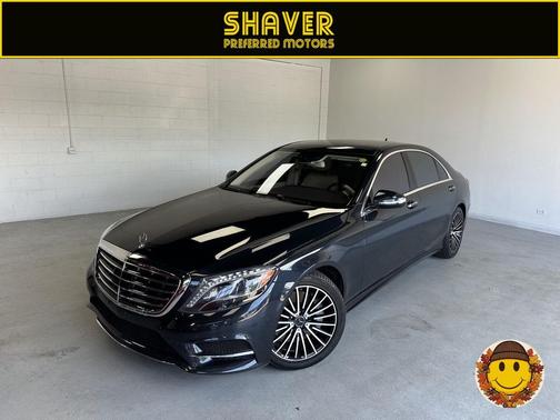 Anthracite Blue Metallic 2016 Mercedes-Benz S-Class 4MATIC