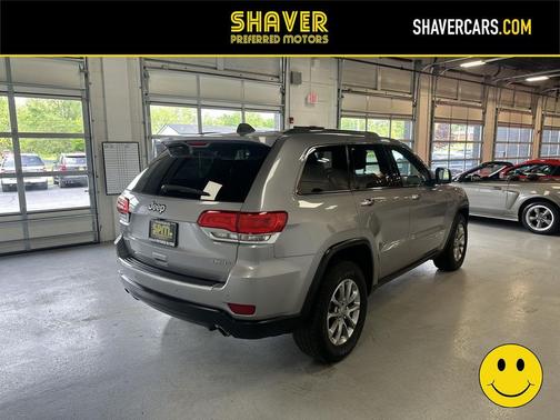 Billet Silver Metallic Clearcoat 2015 Jeep Grand Cherokee Limited
