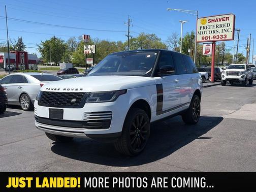 Fuji White 2018 Land Rover Range Rover 3.0L Supercharged HSE