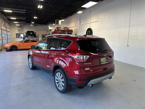 Ruby Red Metallic Tinted Clearcoat 2017 Ford Escape Titanium