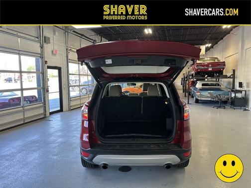 Ruby Red Metallic Tinted Clearcoat 2017 Ford Escape Titanium