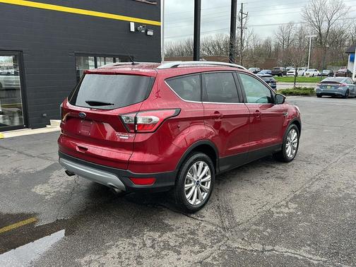 Ruby Red Metallic Tinted Clearcoat 2017 Ford Escape Titanium