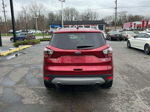 Ruby Red Metallic Tinted Clearcoat 2017 Ford Escape Titanium
