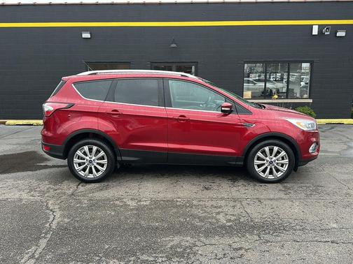 Ruby Red Metallic Tinted Clearcoat 2017 Ford Escape Titanium