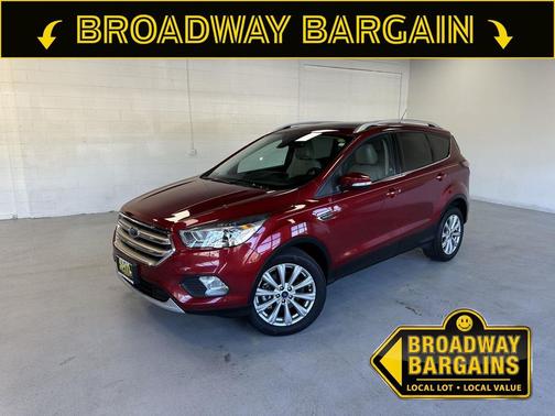 Ruby Red Metallic Tinted Clearcoat 2017 Ford Escape Titanium