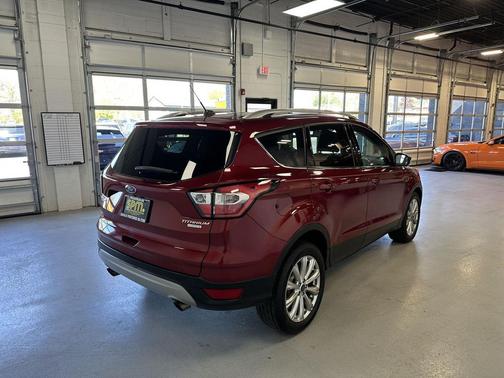 Ruby Red Metallic Tinted Clearcoat 2017 Ford Escape Titanium