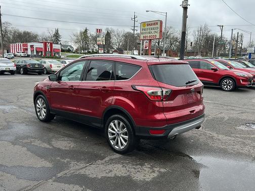 Ruby Red Metallic Tinted Clearcoat 2017 Ford Escape Titanium