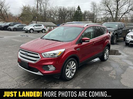 Ruby Red Metallic Tinted Clearcoat 2017 Ford Escape Titanium