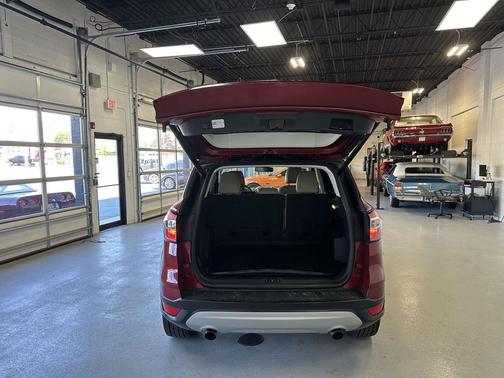Ruby Red Metallic Tinted Clearcoat 2017 Ford Escape Titanium