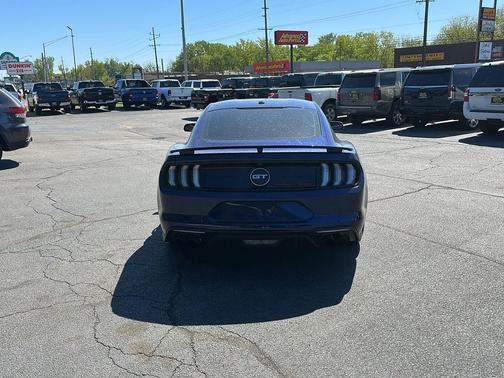 Kona Blue Metallic 2019 Ford Mustang GT Premium