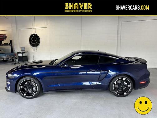 Kona Blue Metallic 2019 Ford Mustang GT Premium