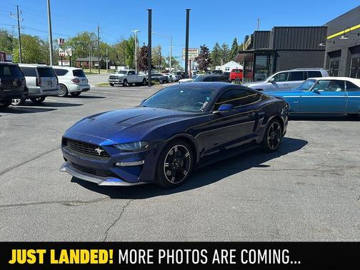 Kona Blue Metallic 2019 Ford Mustang GT Premium