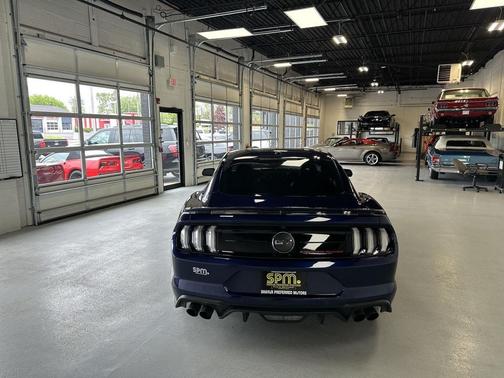 Kona Blue Metallic 2019 Ford Mustang GT Premium