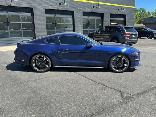 Kona Blue Metallic 2019 Ford Mustang GT Premium
