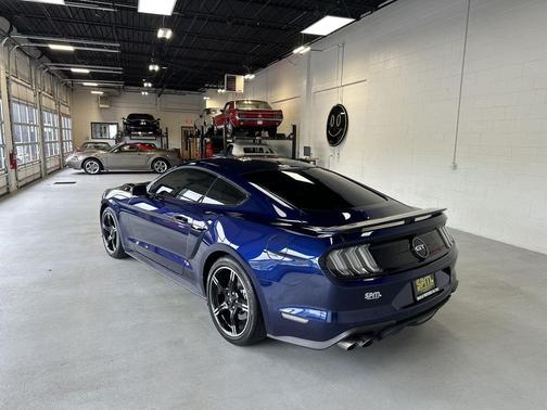 Kona Blue Metallic 2019 Ford Mustang GT Premium