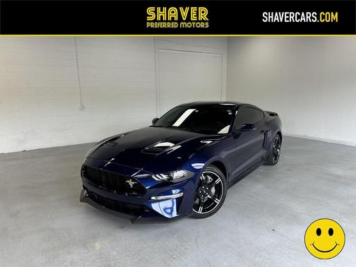 Kona Blue Metallic 2019 Ford Mustang GT Premium