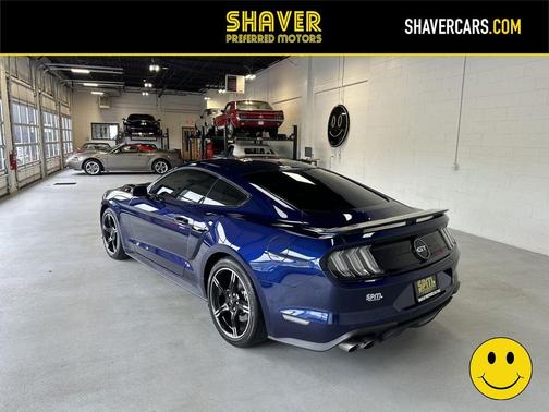 Kona Blue Metallic 2019 Ford Mustang GT Premium