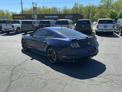 Kona Blue Metallic 2019 Ford Mustang GT Premium