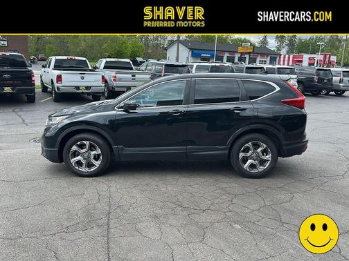 Crystal Black Pearl 2017 Honda CR-V EX-L