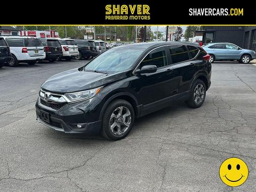 Crystal Black Pearl 2017 Honda CR-V EX-L
