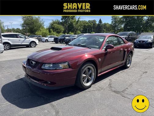 BURGUNDY 2004 Ford Mustang GT