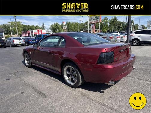 BURGUNDY 2004 Ford Mustang GT