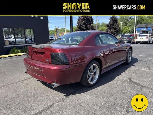 BURGUNDY 2004 Ford Mustang GT