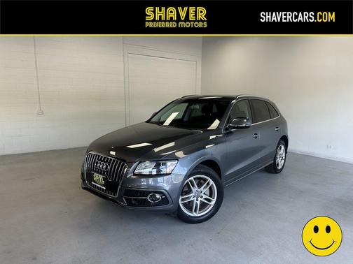 Monsoon Gray Metallic 2015 Audi Q5 3.0T Premium Plus