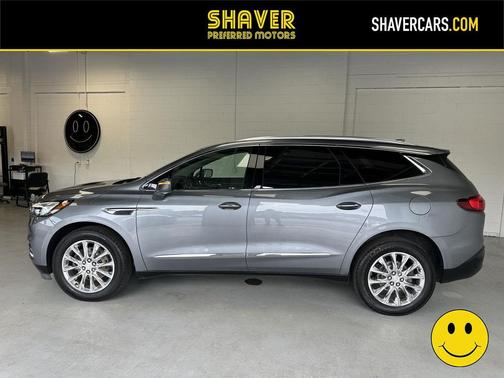 Satin Steel Metallic 2018 Buick Enclave Premium