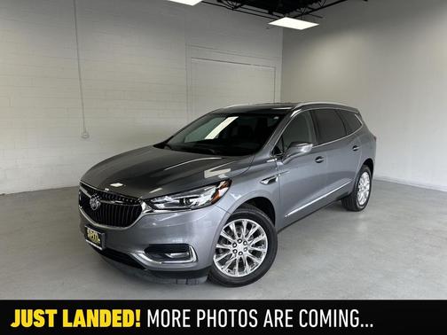 Satin Steel Metallic 2018 Buick Enclave Premium