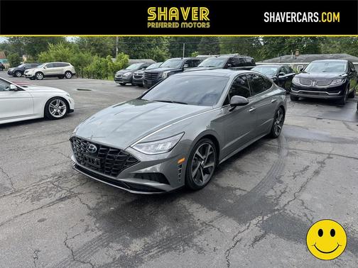 Hampton Gray 2022 Hyundai SONATA SEL Plus
