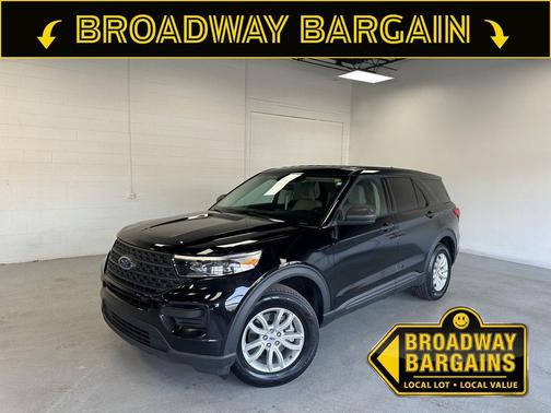 Agate Black Metallic 2021 Ford Explorer Base