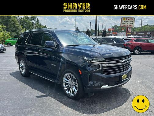 Midnight Blue Metallic 2021 Chevrolet Tahoe LT