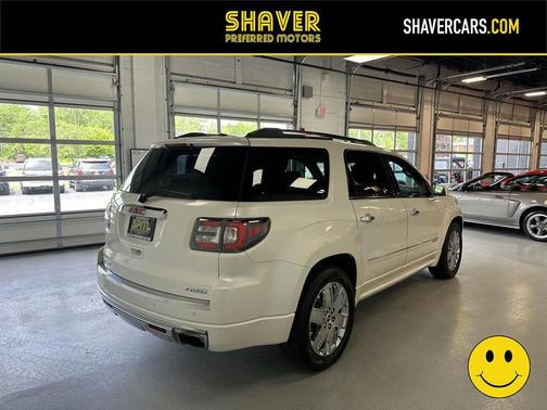 White Diamond Tricoat 2015 GMC Acadia Denali