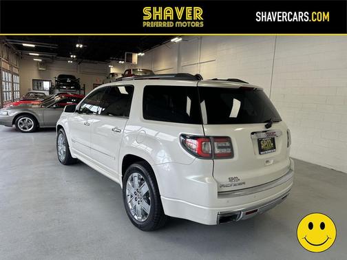 White Diamond Tricoat 2015 GMC Acadia Denali